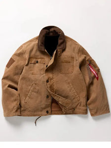 Old Forester Alpha Industries Bourbon Brown Jacket