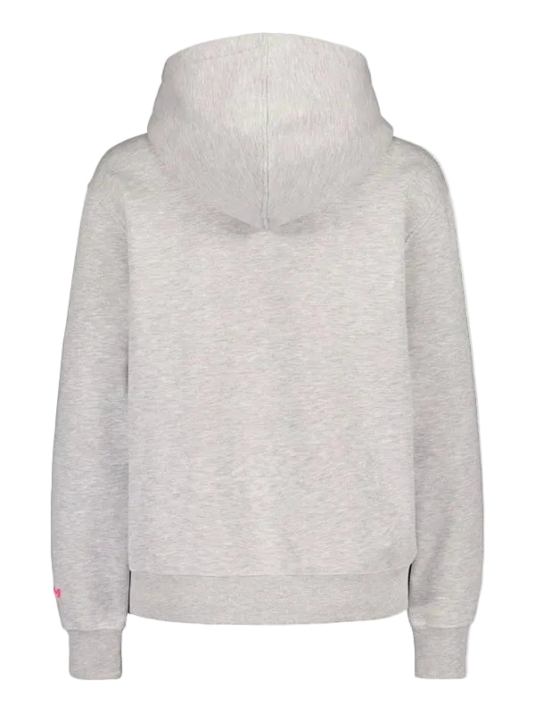 Barbie x CCM 2026 Grey Embroidered Adult Fleece Pullover Hoodie