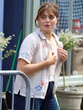 Bella Maclean Rivals White Floral Shirt