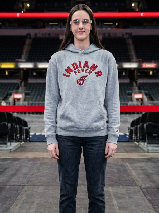 Caitlin Clark Habitat for Humanity Indiana Fever Grey Hoodie