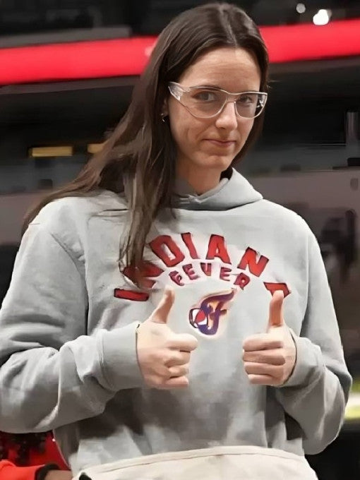 Caitlin Clark Habitat for Humanity Indiana Fever Grey Hoodie