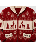 Christmas Cardigan Sweater for Women Cute Xmas Knitted