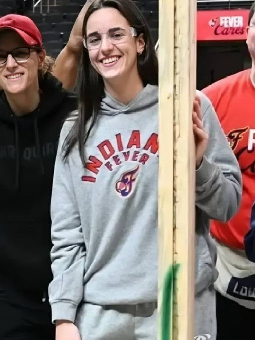 Caitlin Clark Habitat for Humanity Indiana Fever Grey Hoodie