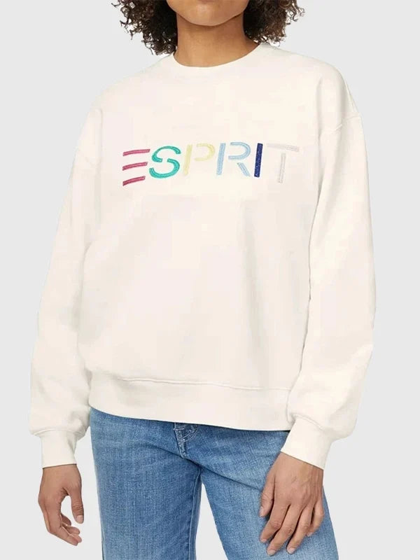 Cream Fleece Costco Espirit Sweatshirt for Men and Women
