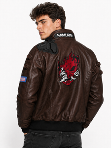 Cyberpunk 2077 Samurai Band Bomber Jacket