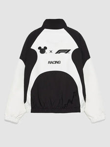 Mens Disney x F1 Black White Lightweight Jacket 2026
