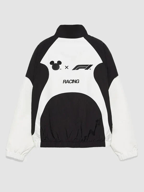 Disney F1 Mens 2026 Black White Lightweight Jacket