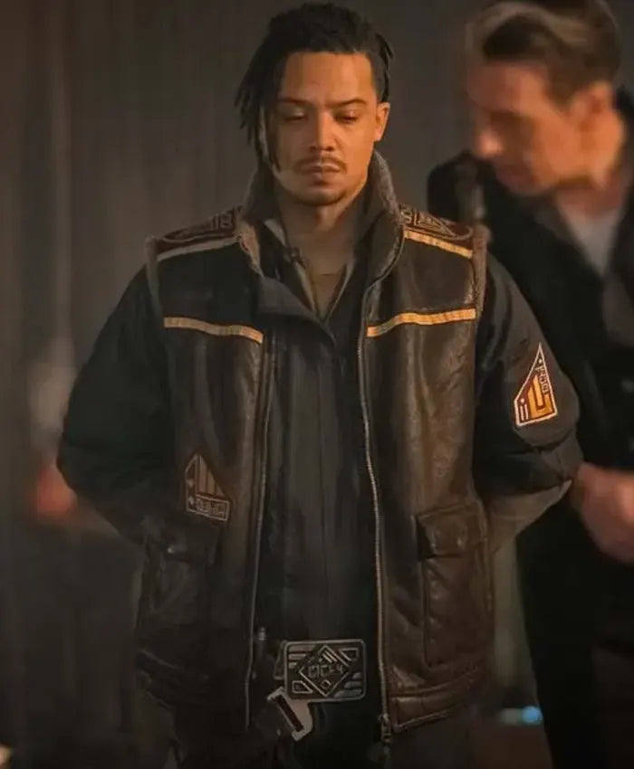Doctor Who S13 Vinder Leather Vest