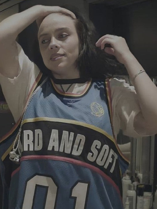 Billie Eilish Hit Me Hard and Soft Blue Jersey
