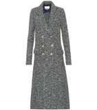 Elizabeth Lail You S02 Guinevere Beck Grey Trench Coat