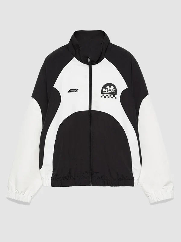 F1 x Disney 2026 Mens Black White Lightweight Track Jacket