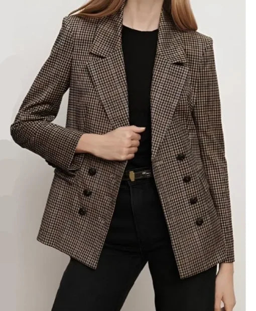 In the City 2026 Lindsay Hubbard Plaid Blazer