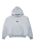 Grey JAY-Z Classic hoodie with a small black JAY-Z logo at the center of the chest and a front kangaroo pocket