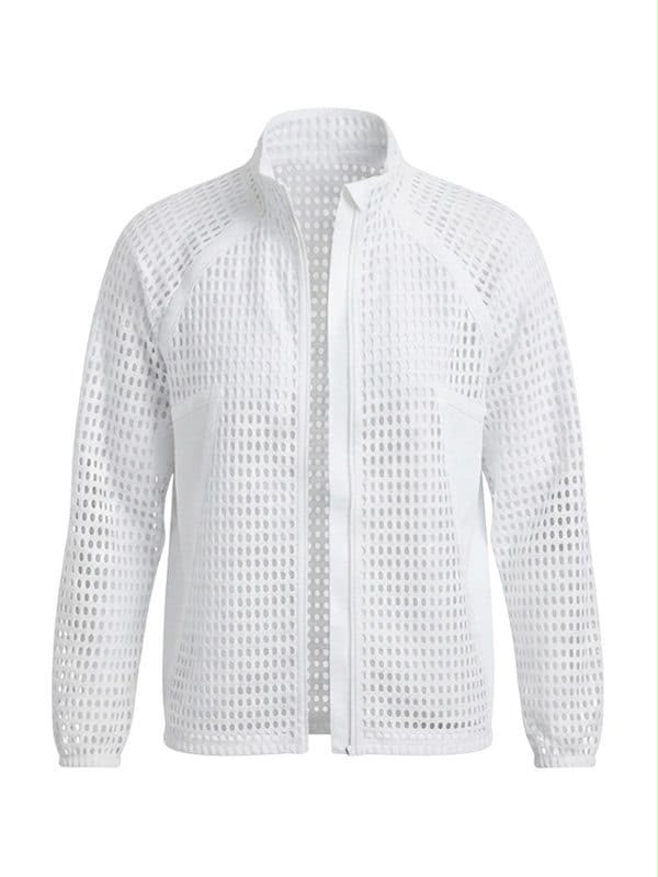 Wimbledon 2026 Jannik Sinner white tennis sweatshirt