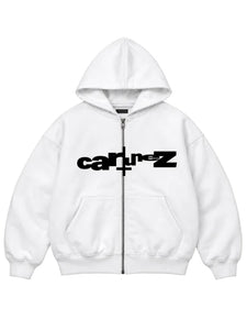 Ken Carson Cartunez White Hoodie