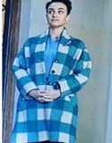 Lockwood & Co S01 Lily Nichol Plaid Coat