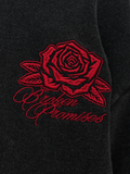 Men’s Rose Print Hoodie