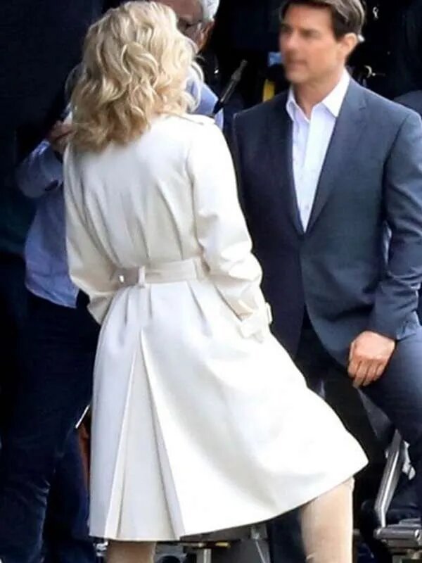Vanessa Kirby Mission Impossible 7 White Coat
