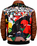 Jeff Hamilton KidSuper FW26 multi-color jacket front view