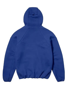 Nike Tech x Lil Yachty blue fleece full-zip jacket
