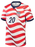 Nike 2026 Folarin Balogun USMNT Home Stadium Replica White Jersey