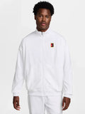 Nike Court Heritage White Zipper Tennis Jacket