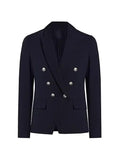 Not Dead Yet 2023 S01 Gina Rodriguez Navy Blue Blazer