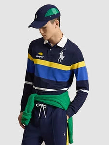 Long Sleeved Polo Ralph Lauren US Open Ball Crew Polo Shirt 2026