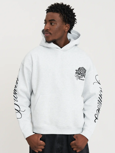 Rose Graphic Oversized Hoodie Los Angeles Streetwear Hoodie