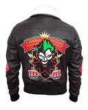 The Harley Quinn Bombshell Leather Jacket