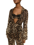 The Gentlemen S02 Leopard Velvet Shirt