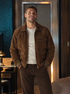 The Gentlemen Season 2 Episode 5 joes Suede zip jacket