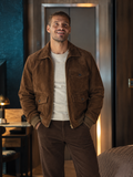 The Gentlemen Season 2 Episode 5 joes Suede zip jacket