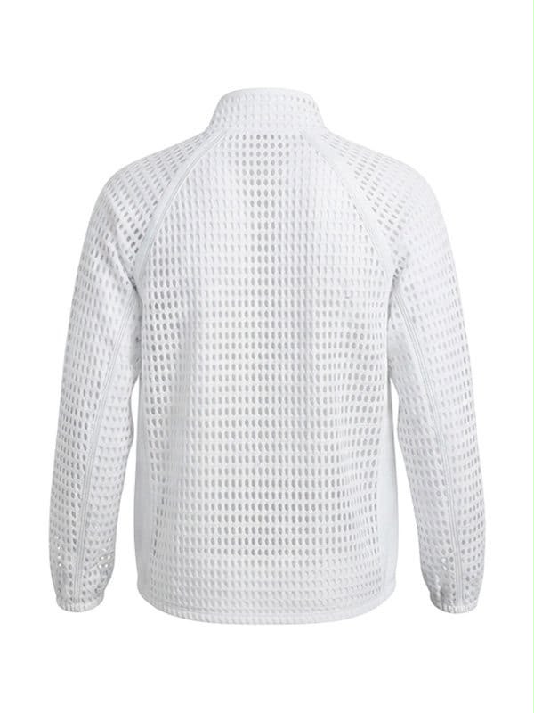 Jannik Sinner championship white knit sweatshirt