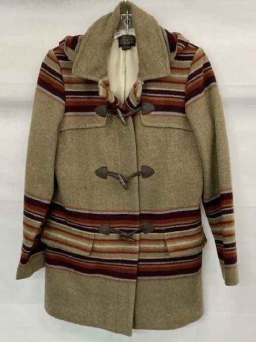 Elegant Becky Worley Brown Coat for women
