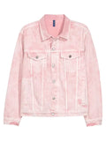 Women's Light Pink Trucker Jacket