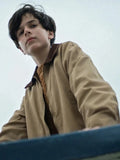 Azriel Dalman Below S01 Beige Cotton Jacket