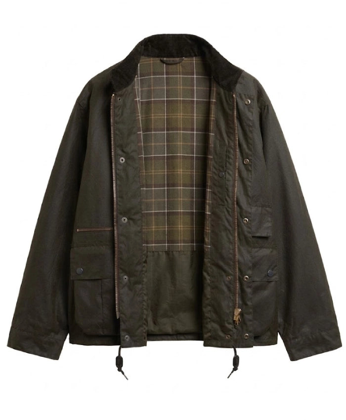 Barbour Ursula Dark Brown Cotton Wax Jacket