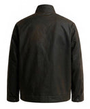 Barbour Ursula Wax Jacket in Dark Brown