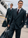 AMIRI Barcelona 26/27 Tailored Grey Pinstripe Suit