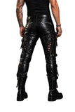 Men's Gothic Punk Biker Pants
