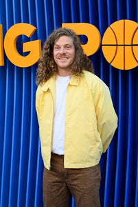 Blake Anderson inspired light yellow cotton jacket