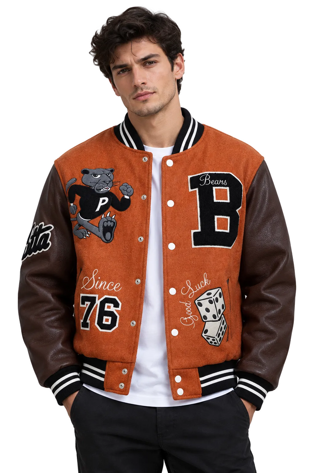 Patta x Beams 50th Anniversary Varsity Jacket