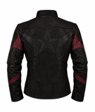 Avengers Infinity War Captain America Steve Rogers Black Jacket