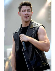 Chaos Walking Nick Jonas Leather Vest