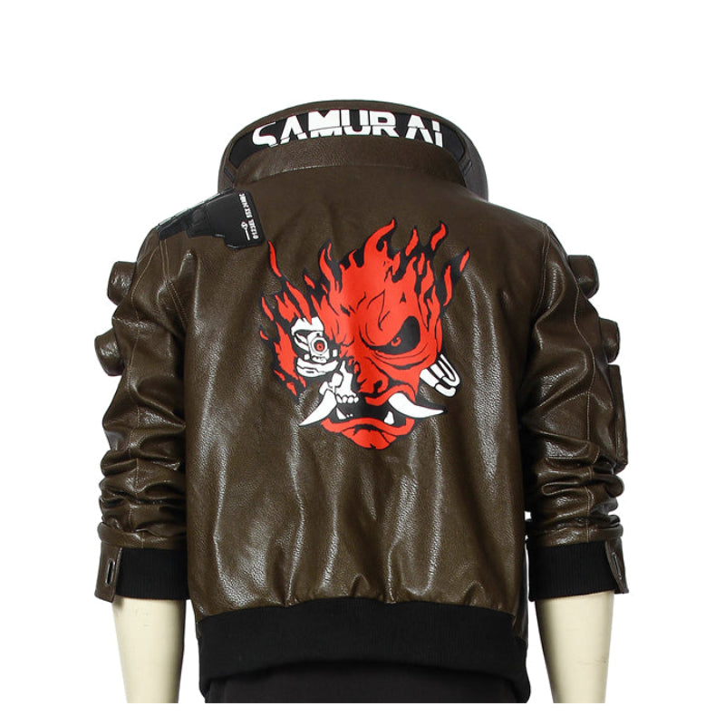 Cyberpunk 2077 Samurai Brown Jacket