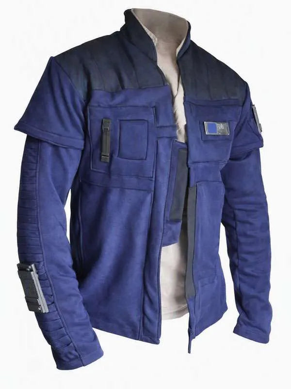 Eman Esfandi Star Wars Ahsoka S02 Ezra Bridger Blue Costume Jacket