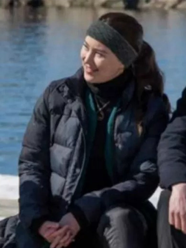 Borgen Power & Glory 2022 Emmy Rasmussen Puffer Coat