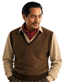 Genden Phuntsok Tenzing 2026 Brown Sweater Vest