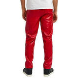 Genuine Red Leather Pants